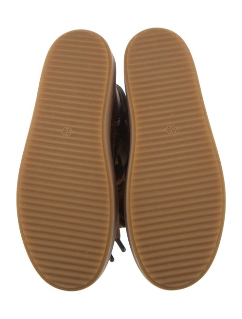 See by Chloé Colorblock Pattern Lace-Up Boots