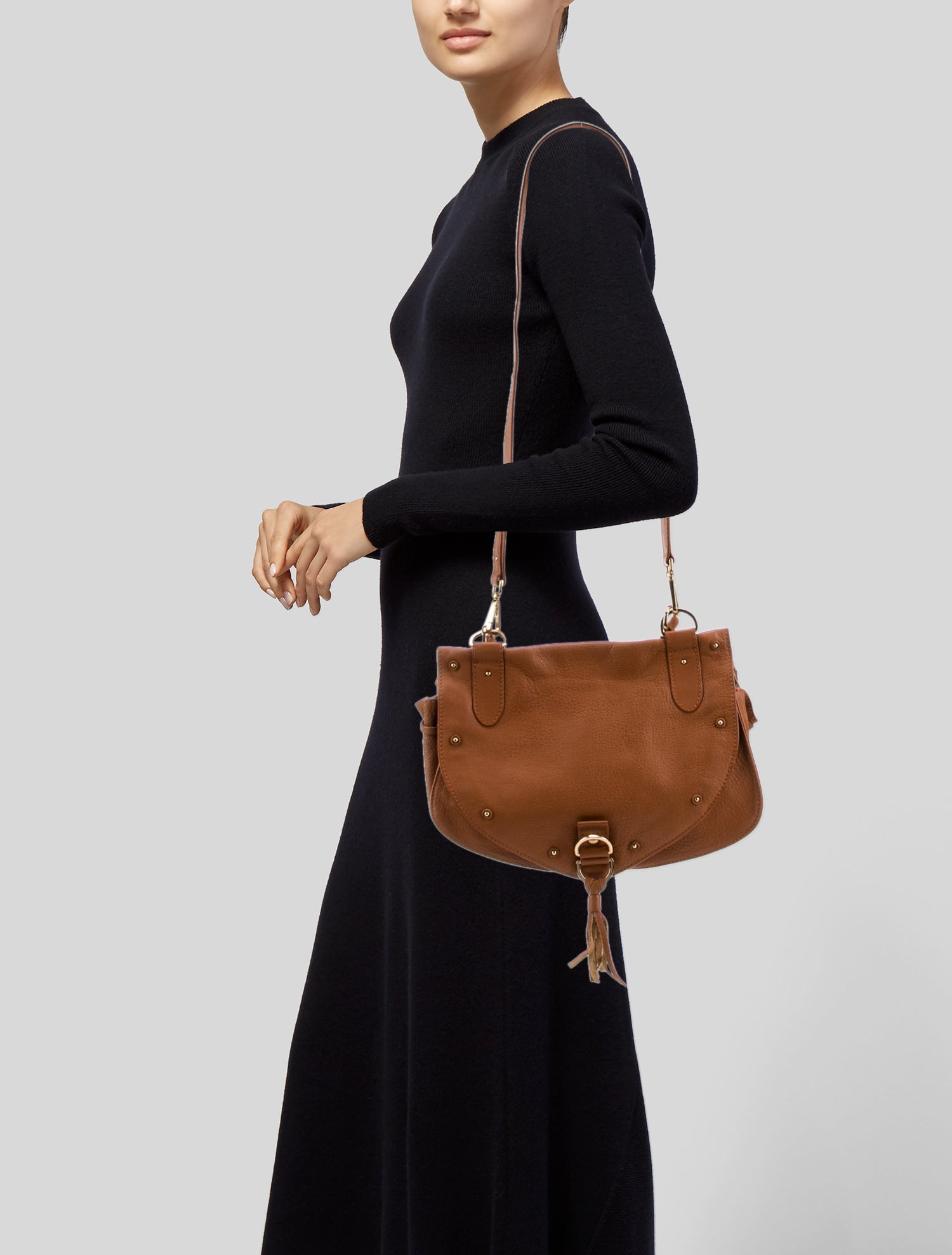 See by Chloé Leather Top Handle Bag