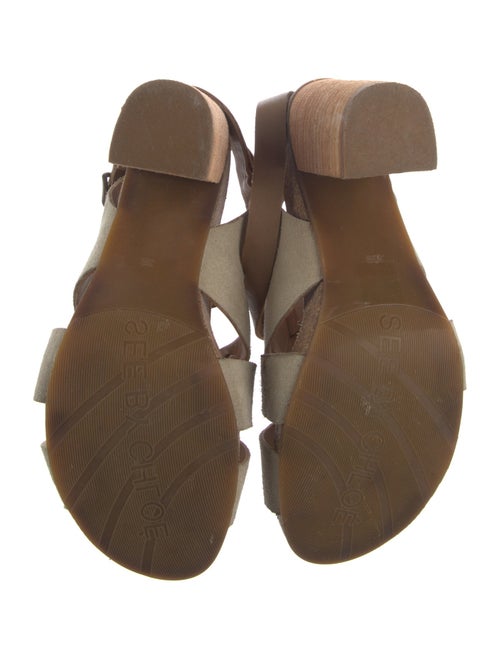 See by Chloé Suede Slingback Sandals