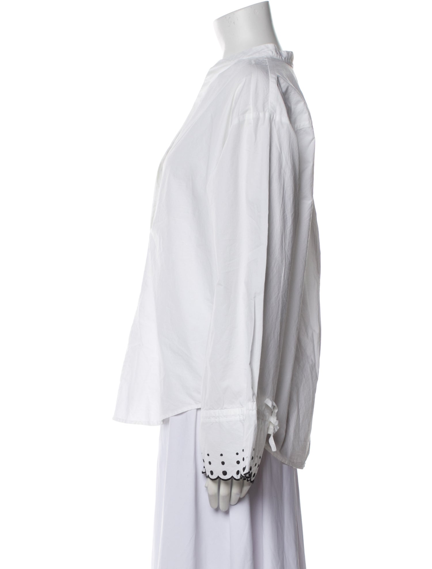 See by Chloé V-Neck Long Sleeve Blouse