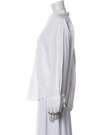 See by Chloé V-Neck Long Sleeve Blouse