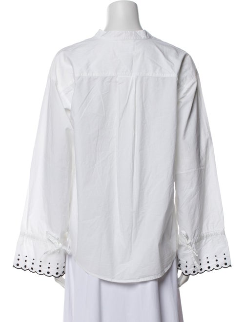 See by Chloé V-Neck Long Sleeve Blouse