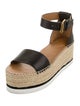 See by Chloé Leather Braided Accents Espadrilles