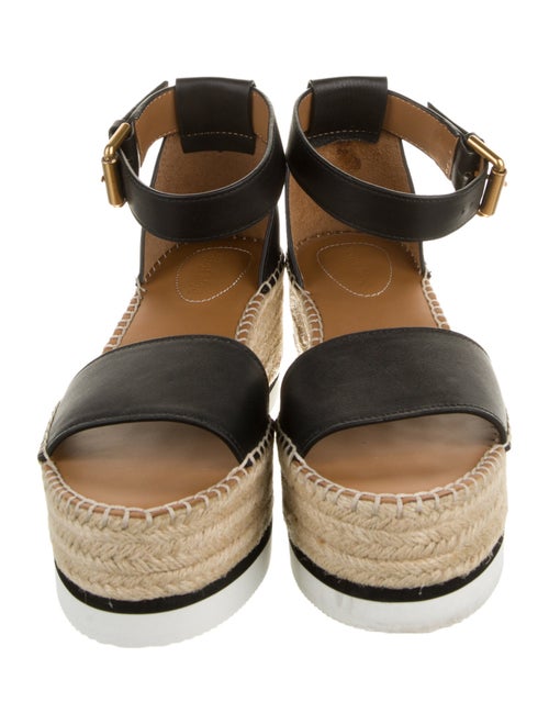 See by Chloé Leather Braided Accents Espadrilles