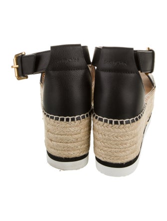 See by Chloé Leather Braided Accents Espadrilles