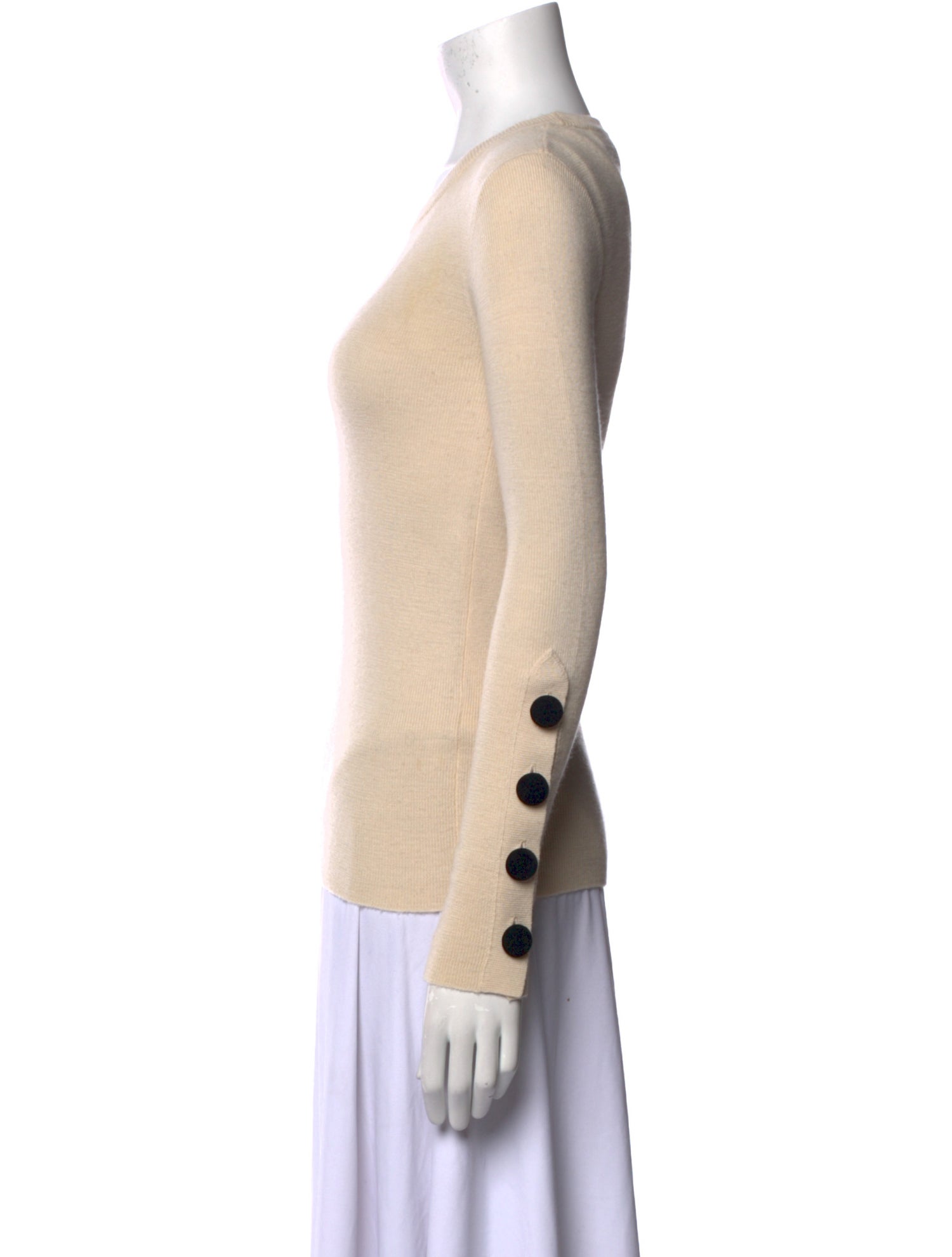 See by Chloé Wool Scoop Neck Sweater