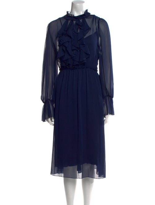 See by Chloé Mock Neck Long Dress