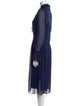 See by Chloé Mock Neck Long Dress