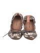 See by Chloé Leather Bow Accents Ballet Flats