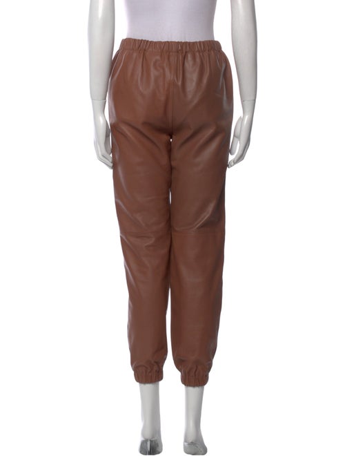 See by Chloé Lamb Leather Skinny Leg Pants