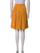 See by Chloé Pleated Accents Knee-Length Skirt