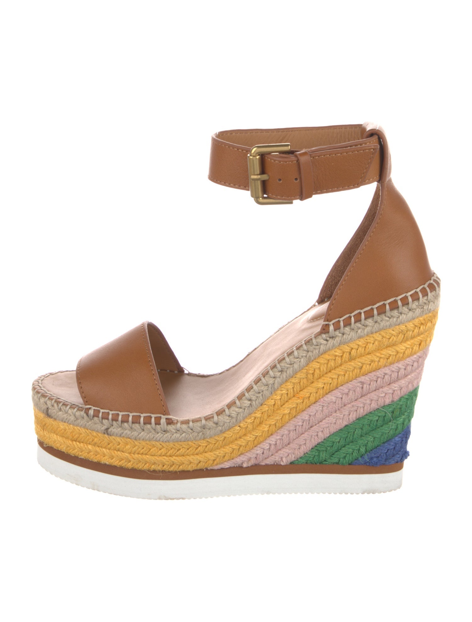 See by Chloé Leather Espadrilles