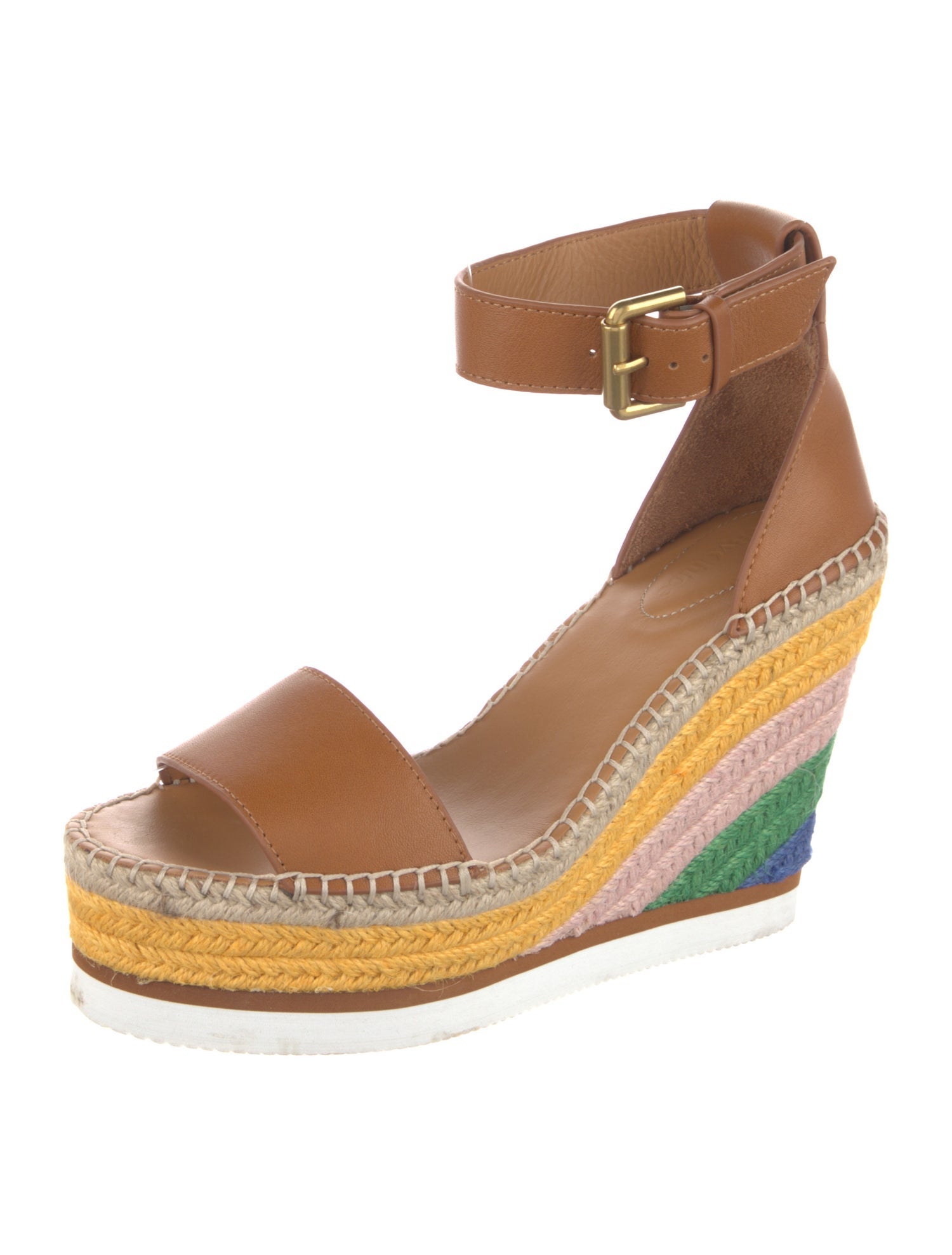 See by Chloé Leather Espadrilles