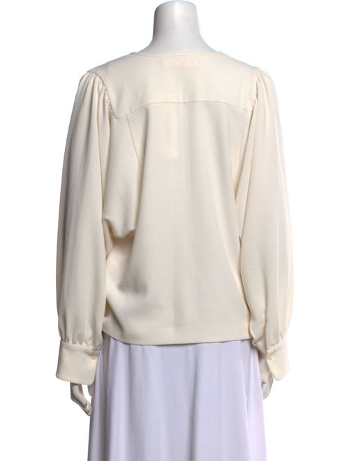 See by Chloé V-Neck Long Sleeve Blouse