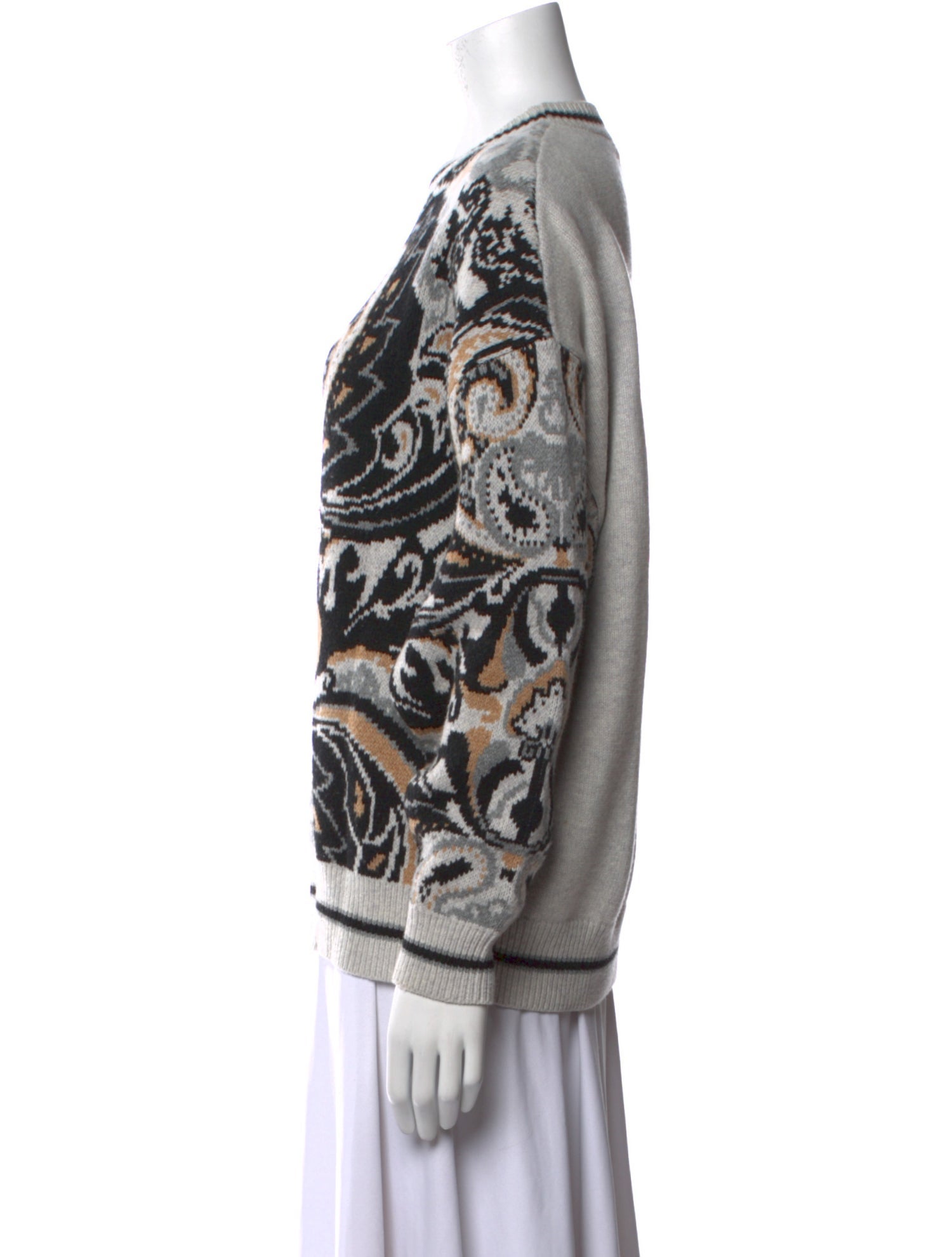 See by Chloé Printed Crew Neck Sweater