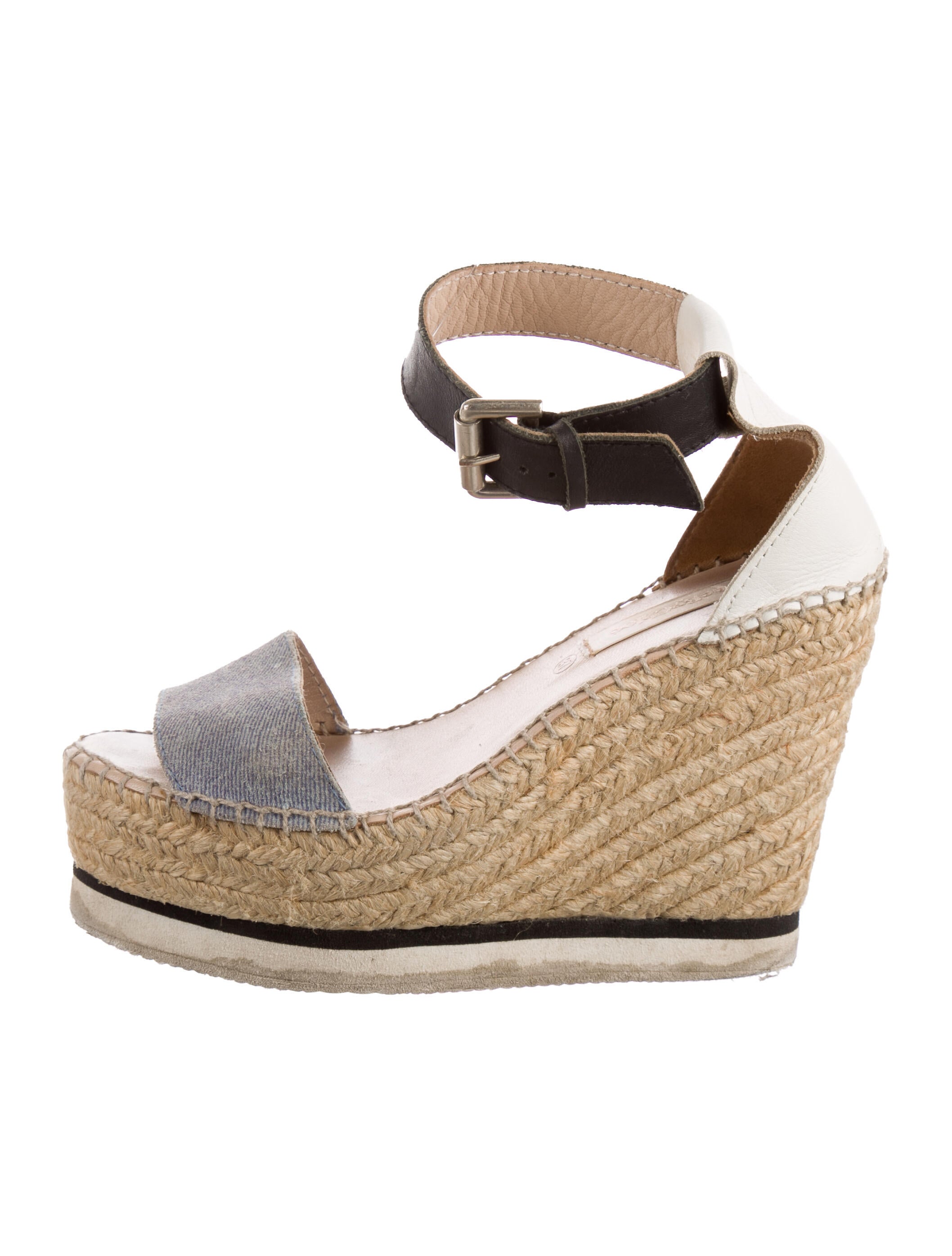 See by Chloé Leather Espadrilles