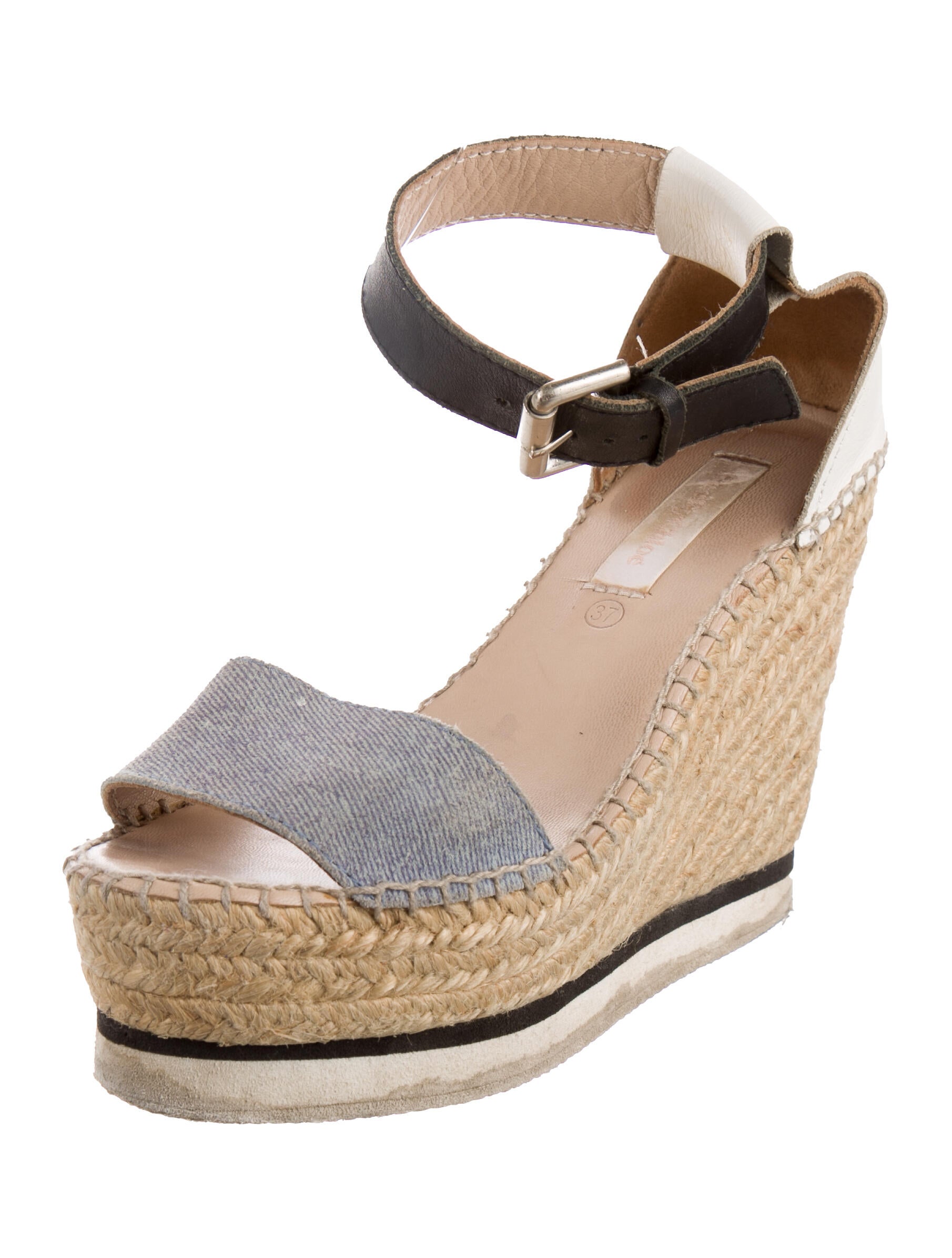 See by Chloé Leather Espadrilles