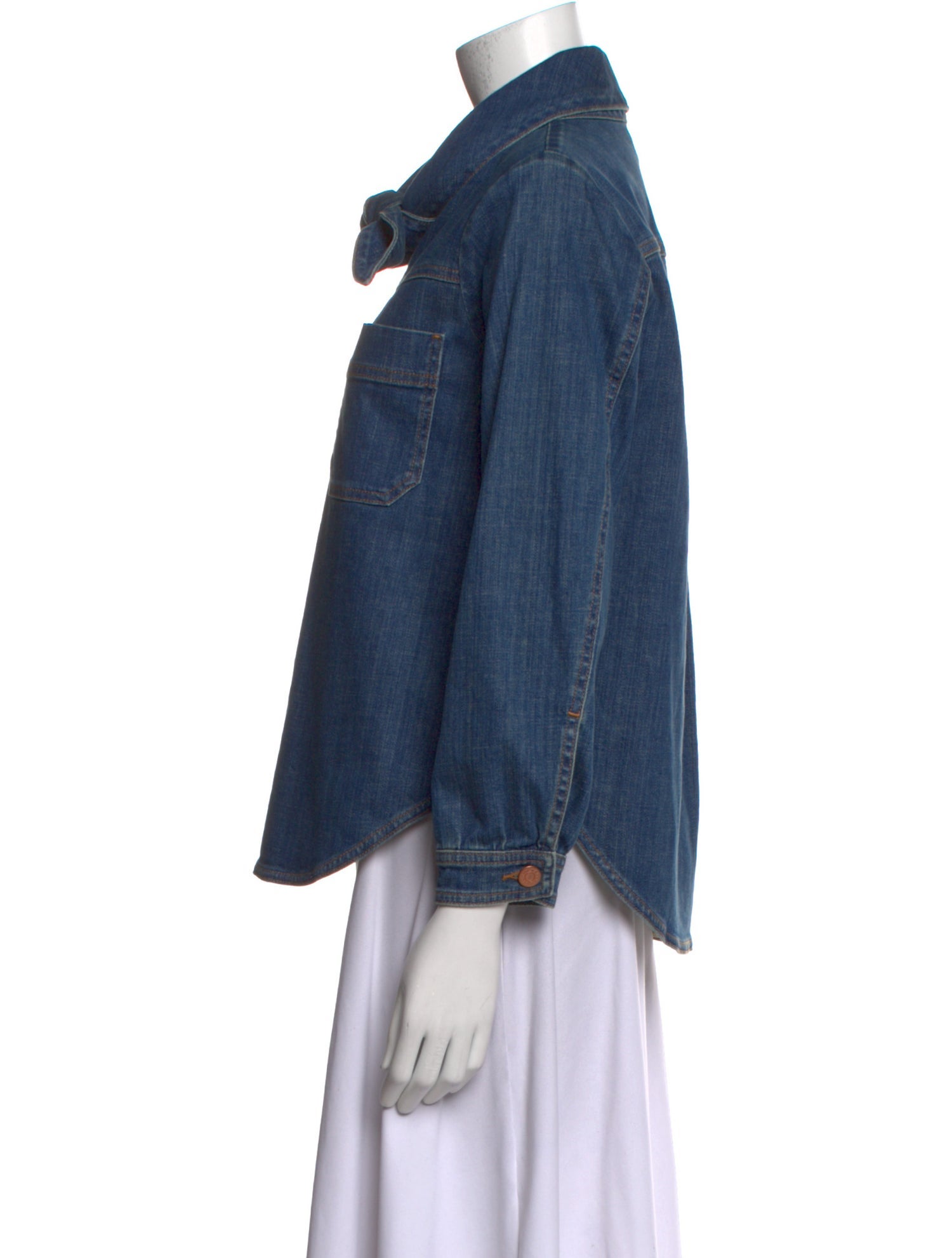 See by Chloé Cowl Neck Long Sleeve Sweatshirt