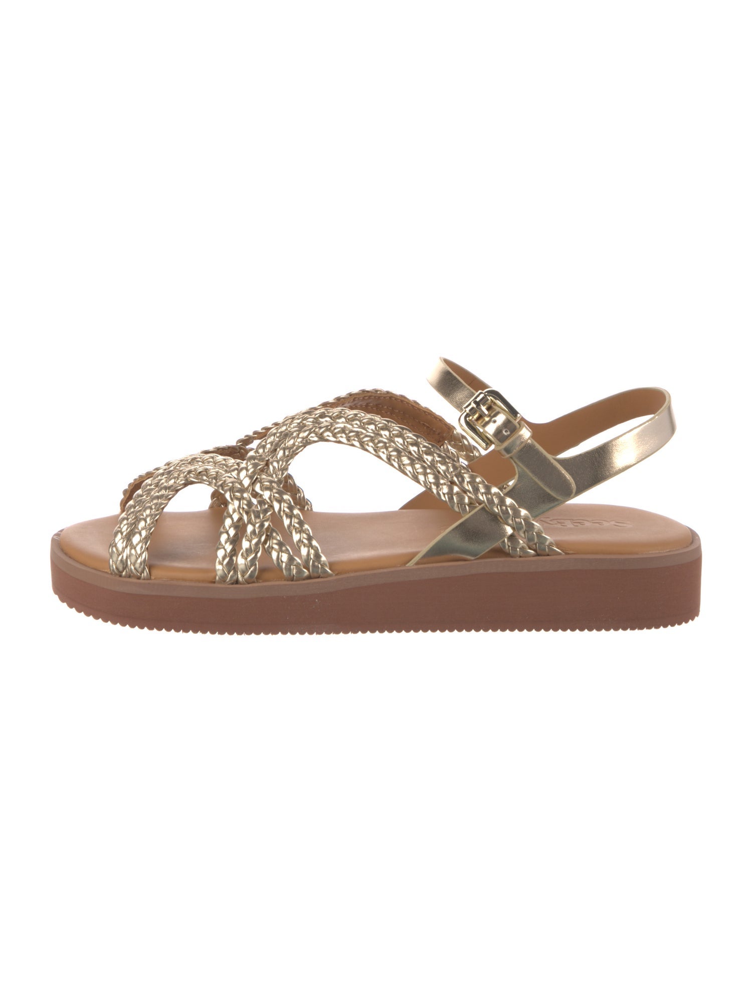 See by Chloé Leather Slingback Sandals