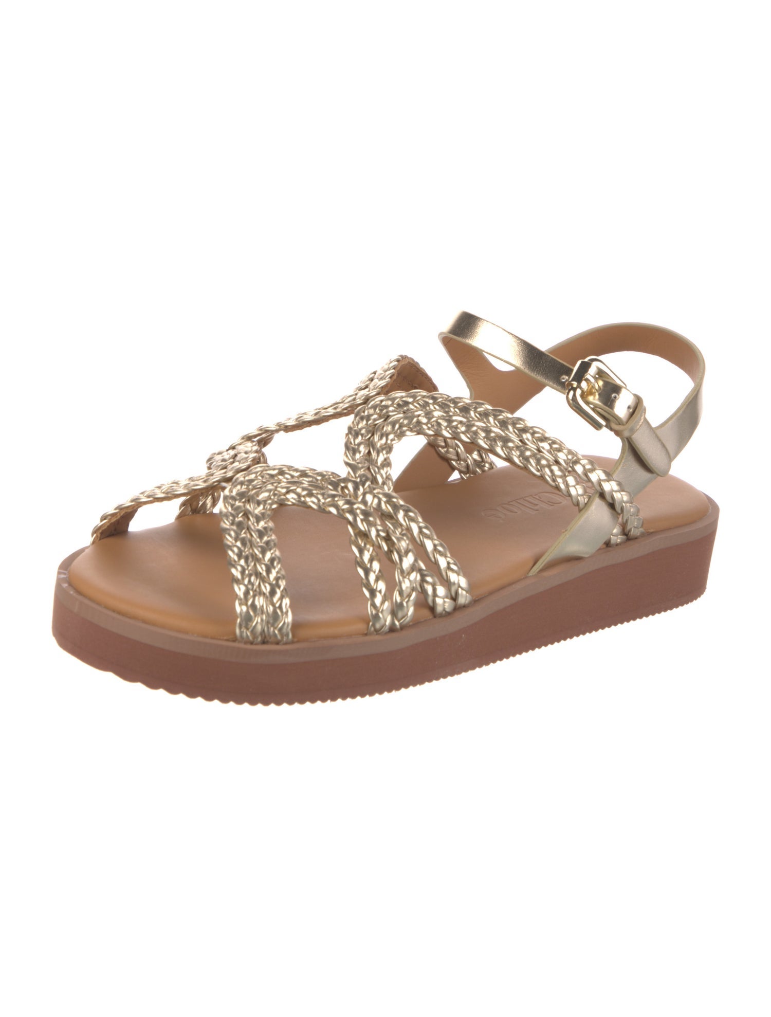 See by Chloé Leather Slingback Sandals