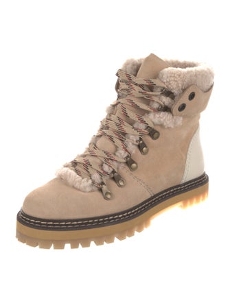 See by Chloé Suede Hiking Boots