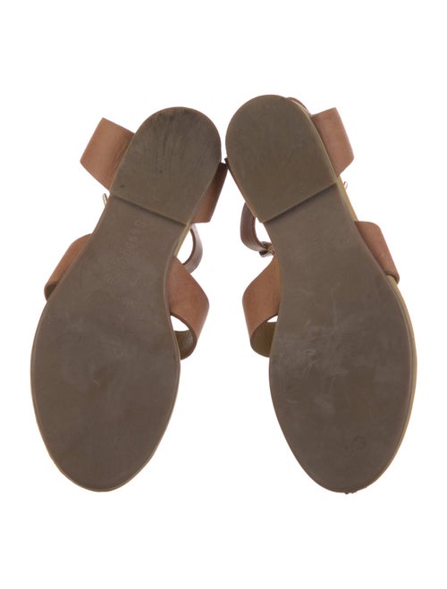 See by Chloé Leather T-Strap Sandals