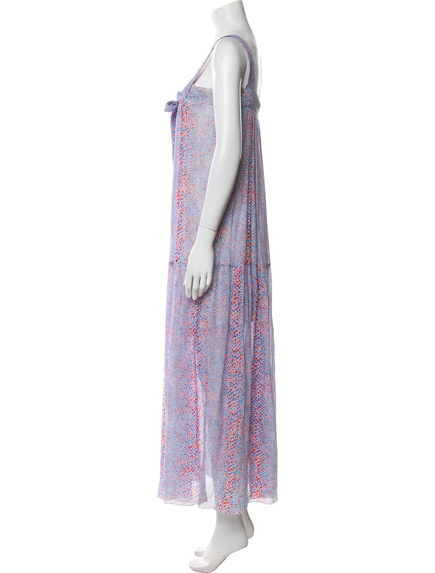 See by Chloé Printed Long Dress