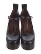 See by Chloé Leather T-Strap Pumps