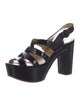 See by Chloé Patent Leather T-Strap Pumps