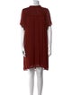 See by Chloé Mock Neck Mini Dress
