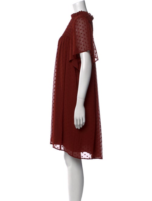 See by Chloé Mock Neck Mini Dress