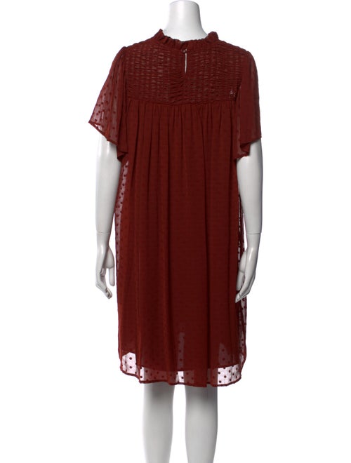 See by Chloé Mock Neck Mini Dress