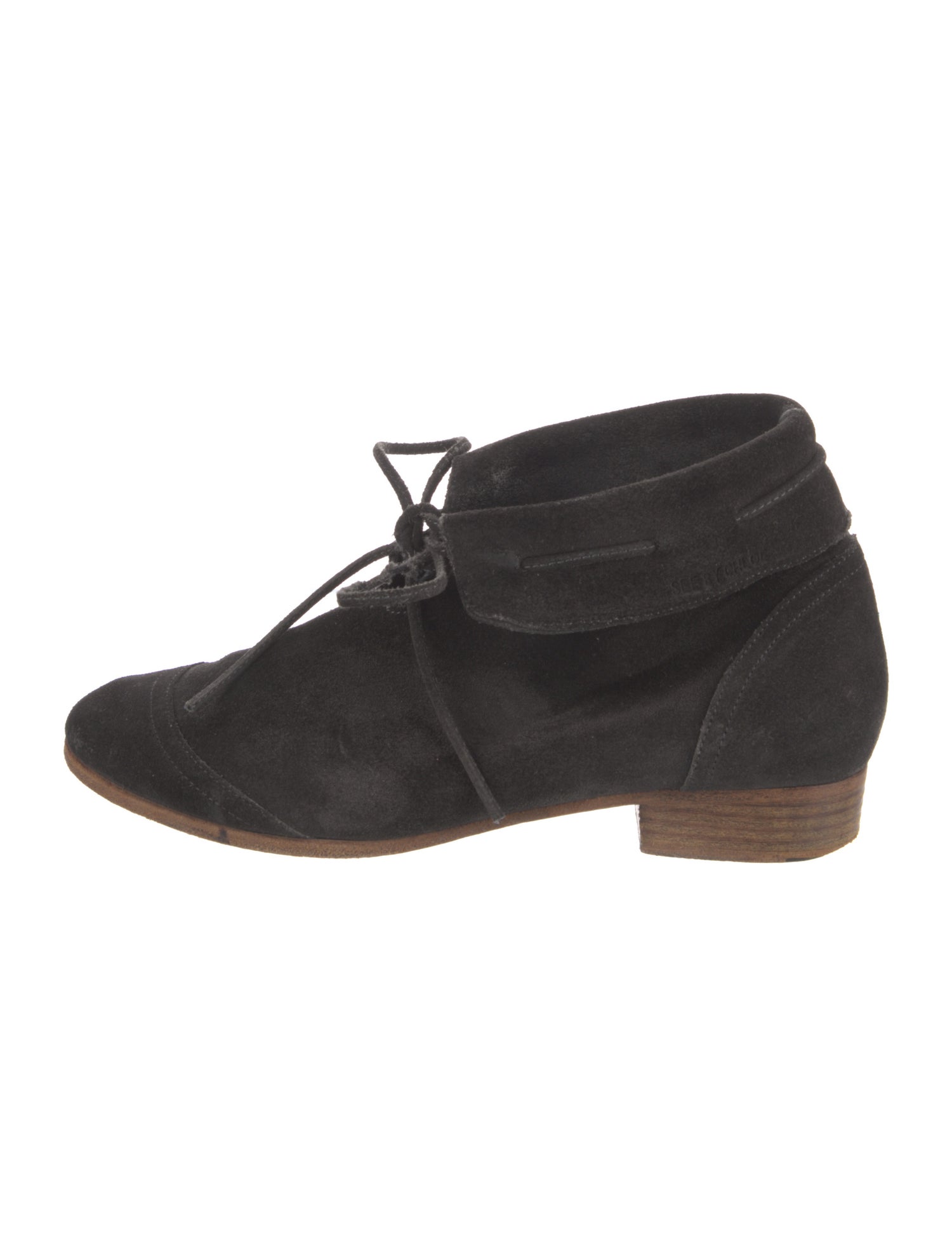 See by Chloé Suede Lace-Up Boots