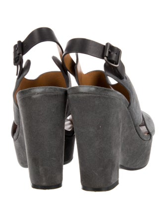 See by Chloé Suede Slingback Pumps