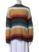 See by Chloé Striped Mock Neck Sweater