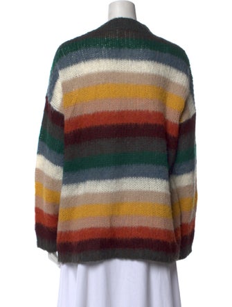 See by Chloé Striped Mock Neck Sweater