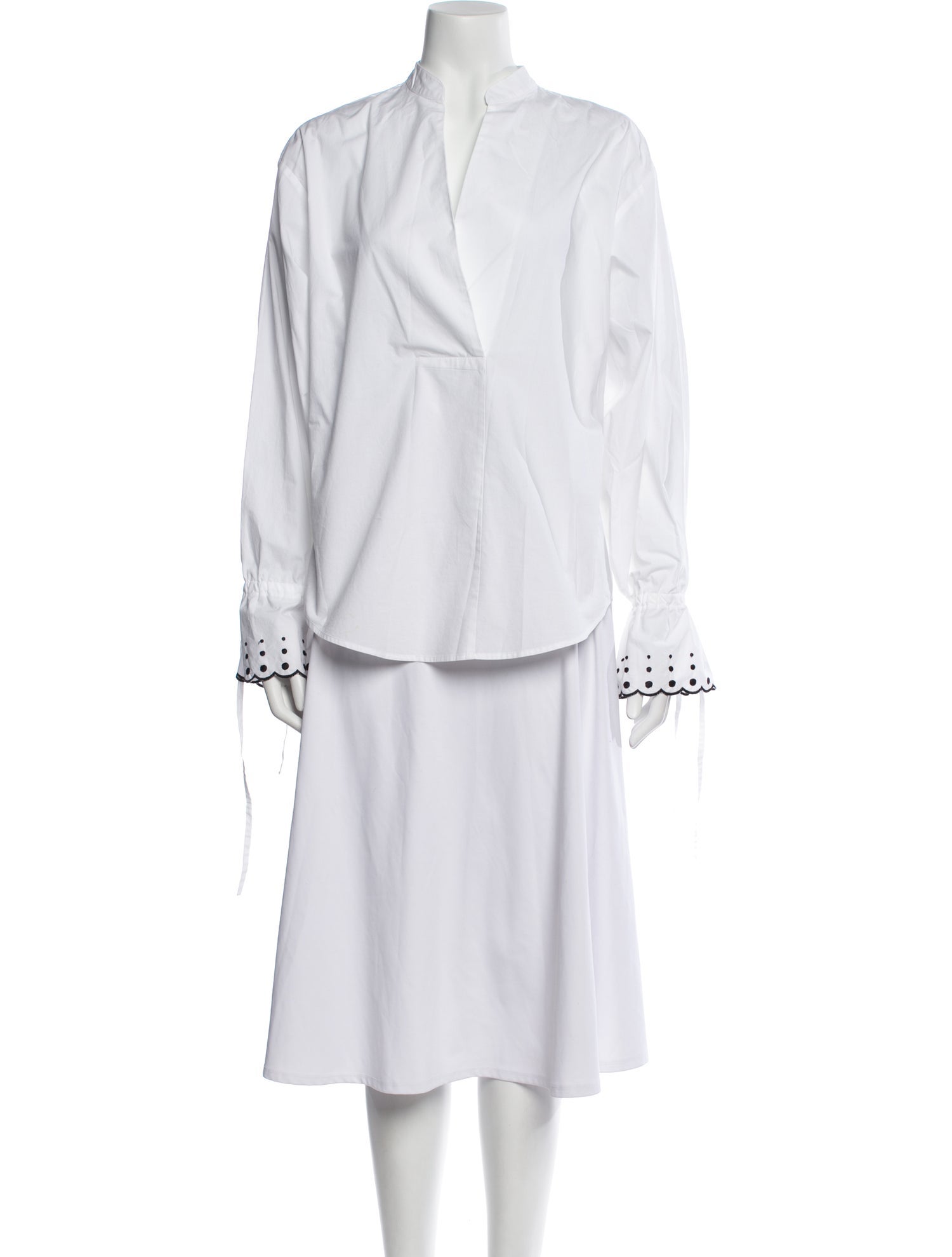 See by Chloé V-Neck Long Sleeve Tunic