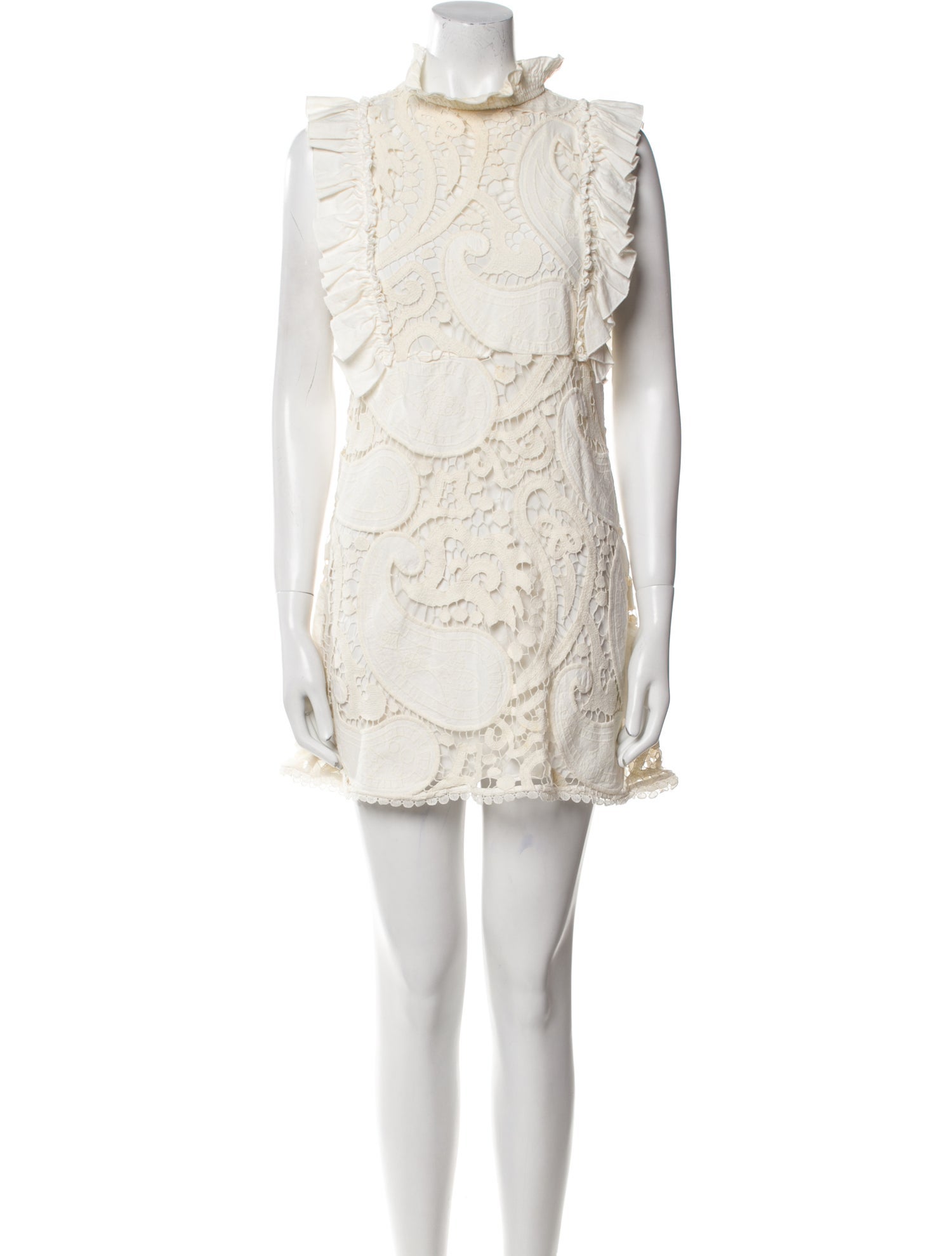 See by Chloé Mock Neck Mini Dress