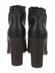 See by Chloé Leather Scalloped Accent Boots