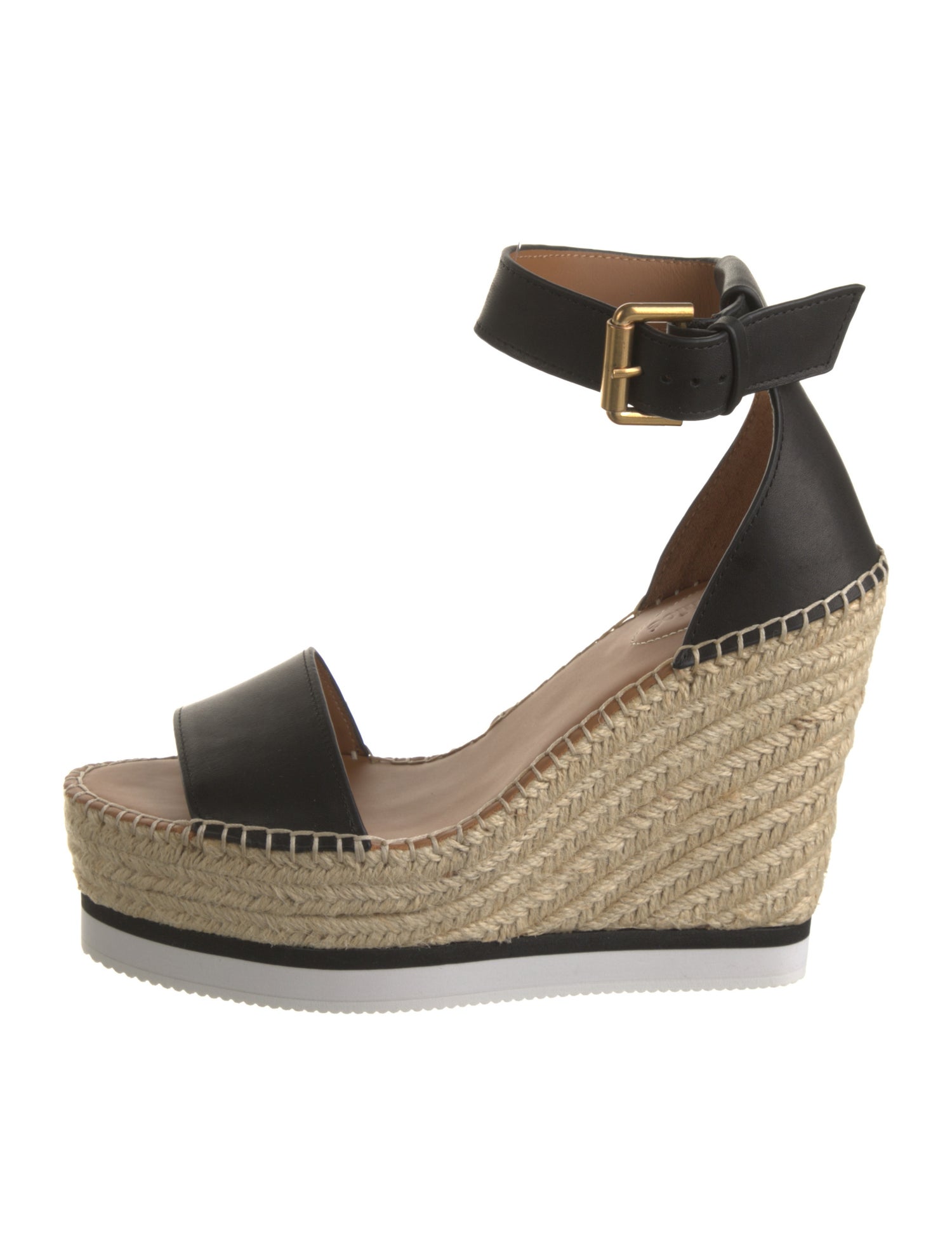 See by Chloé Leather Espadrilles