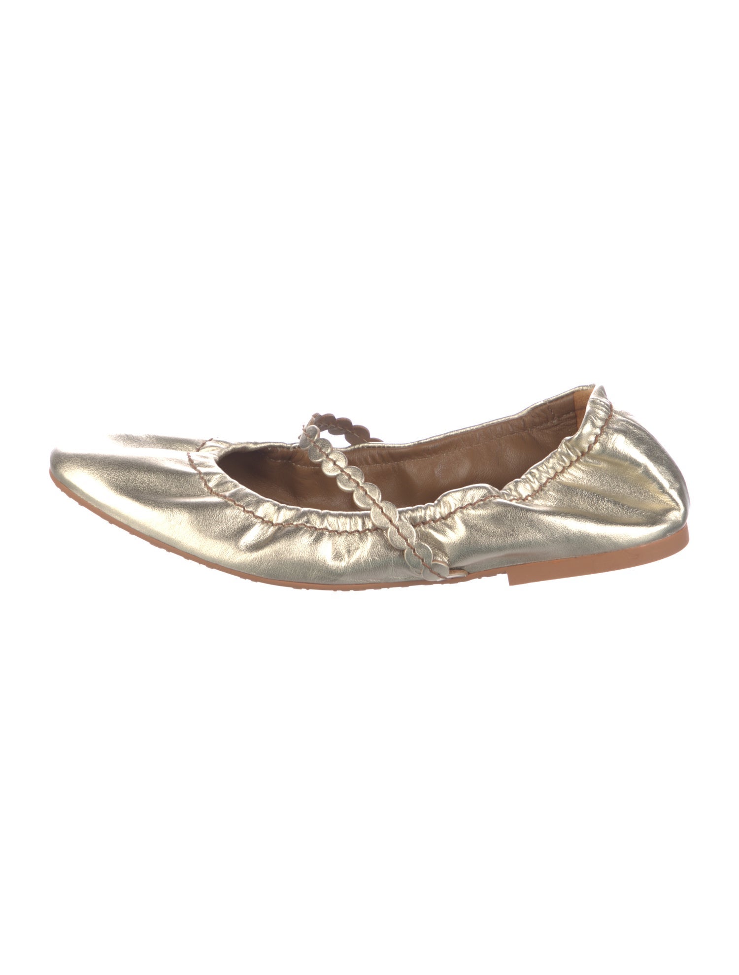 See by Chloé Leather Ballet Flats