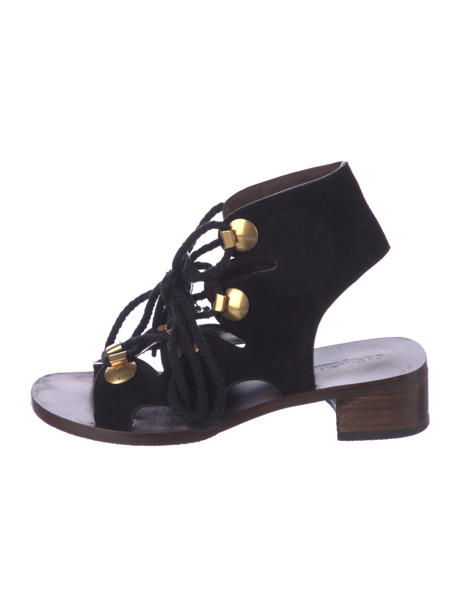 See by Chloé Suede Gladiator Sandals