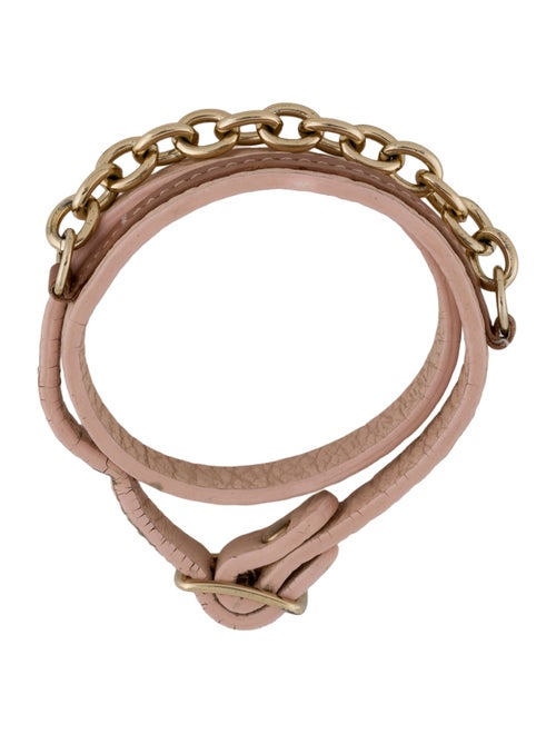 See by Chloé Leather & Chain Wrap Bracelet