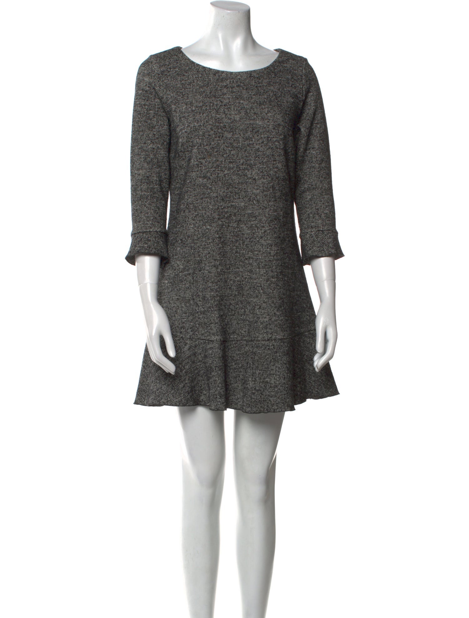 See by Chloé Bateau Neckline Mini Dress