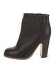 See by Chloé Leather Scalloped Accent Boots