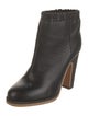 See by Chloé Leather Scalloped Accent Boots