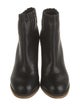 See by Chloé Leather Scalloped Accent Boots