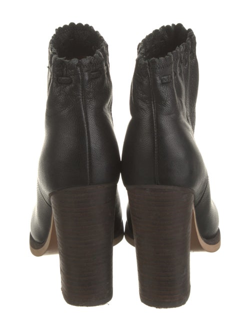 See by Chloé Leather Scalloped Accent Boots