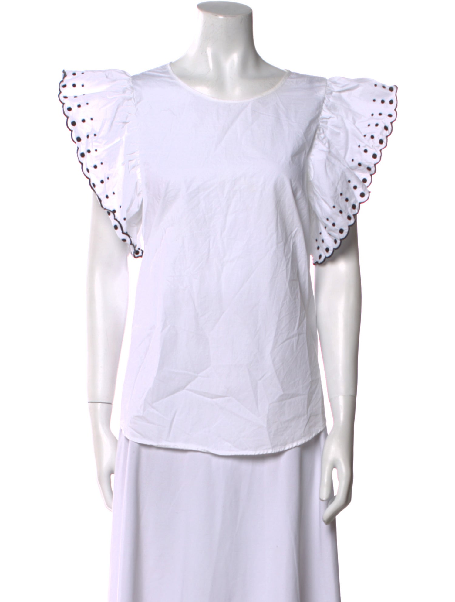 See by Chloé Scoop Neck Short Sleeve Top