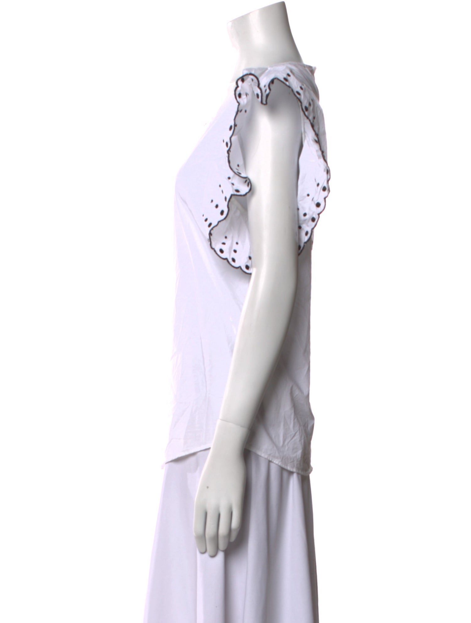 See by Chloé Scoop Neck Short Sleeve Top